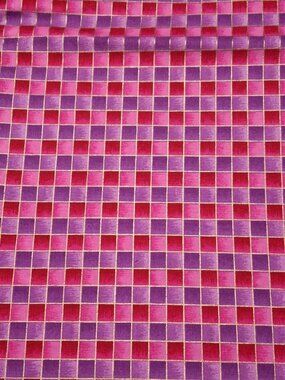Marcus Brothers Dianna Marcum Red Hat Society Checkered - Purple- 2 yard x 44